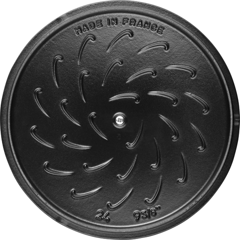 Staub - Nồi gang tròn màu đỏ Bordeaux - 26 cm (4.9L)