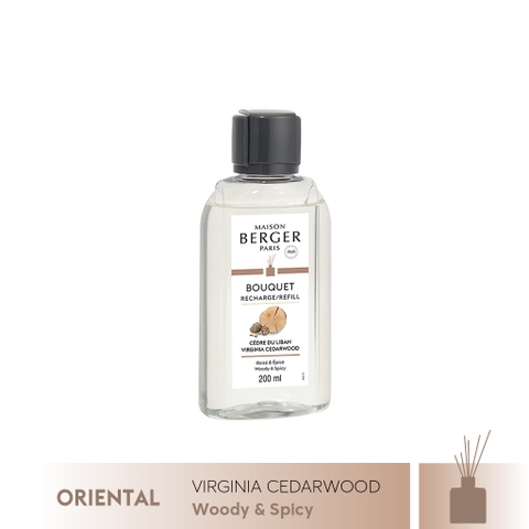 Maison Berger - Tinh dầu khuếch tán hương Virginia Cedarwood - 200ml