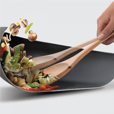 BK - Chảo wok thép carbon - 30cm
