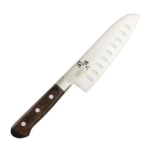 KAI - Seki Magoroku Benifuji - Dao Santoku hollow - 16.5cm