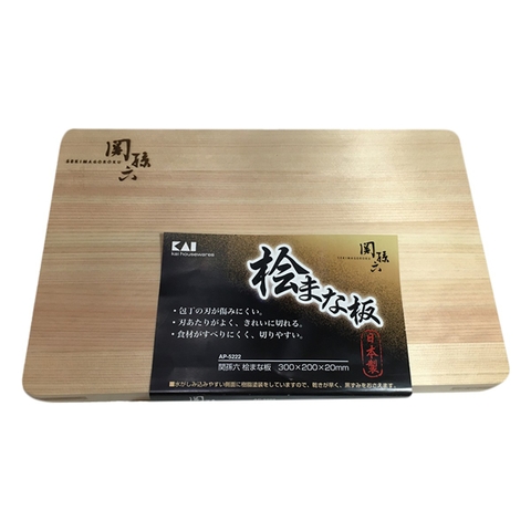 KAI - Seki Magoroku - Thớt Hinoki - 30x20cm