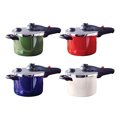 Nồi áp suất tráng men Indigo BK - 22cm - 5.7L