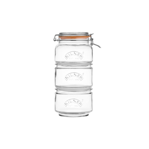 Kilner - Bộ hũ thủy tinh - 3 cái