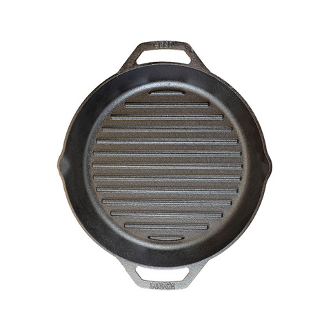 Lodge - Chảo gang nướng hai quai - 30.48cm
