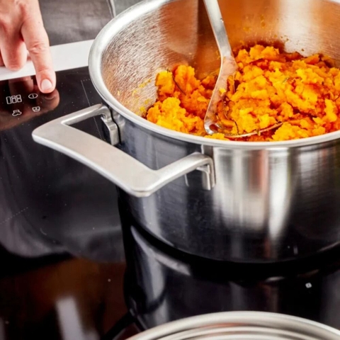 Demeyere - Nồi inox Industry 5 - 24cm (5.2L)