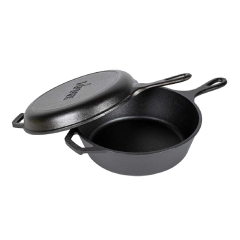 Lodge - Bộ nồi chảo gang (26cm;2.84L)