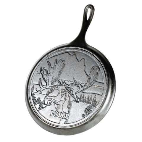 Lodge - Chảo gang đáy hình nai - 26cm
