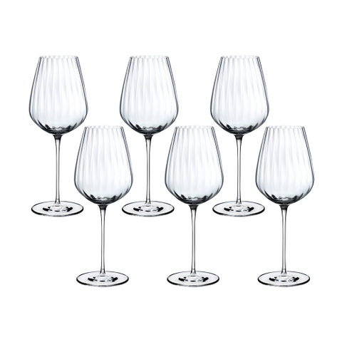 Bộ ly rượu trắng Round Up NUDE - 6 cái