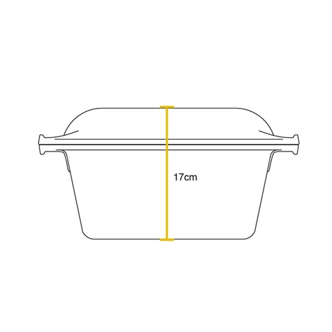 Lodge - Bộ nồi chảo gang tròn (26cm; 4.73L)
