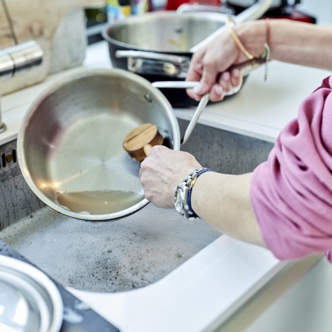 Demeyere - Chảo Wok inox Black 5 - 30cm