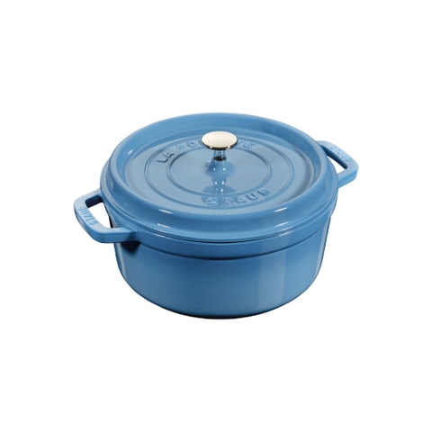 Nồi tròn STAUB màu xanh nhạt