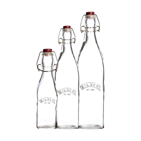 Kilner - Chai thủy tinh vuông