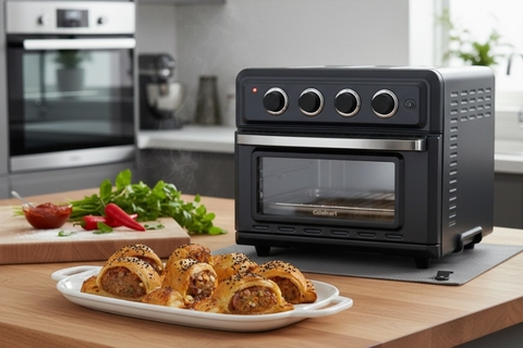 Công thức làm bánh cuộn thịt cừu harissa và phô mai feta bọc bột ngàn lớp nướng giòn