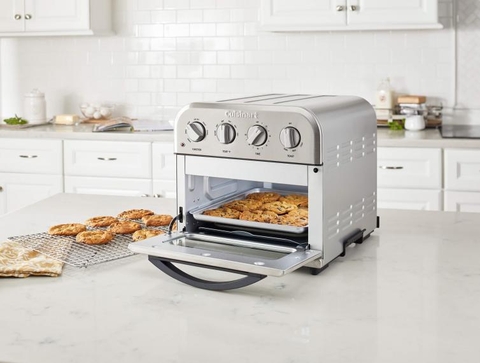 Đánh giá lò chiên không dầu Cuisinart AirFryer Compact Toaster Oven TOA-28HK