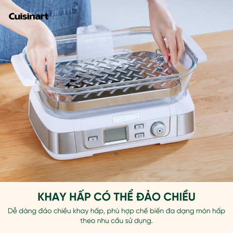 Nồi hấp điện Cuisinart STM-3000HK