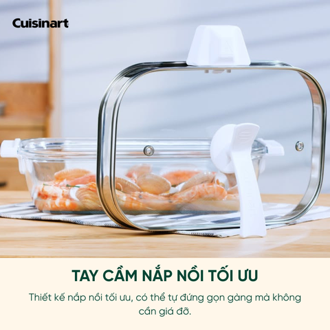 Nồi hấp điện Cuisinart STM-3000HK