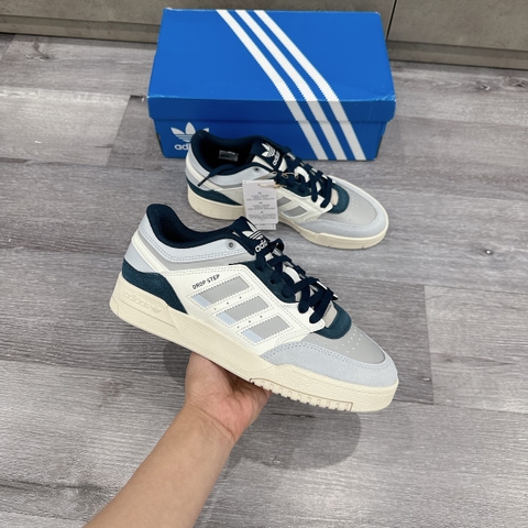 Giày Adidas Drop Step Low Off White Halo Blue [ HQ7119 ]