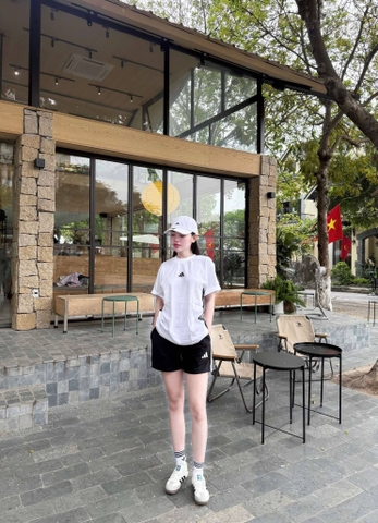 Áo Adidas 3-Stripes Essentials White [ JY8576 ]