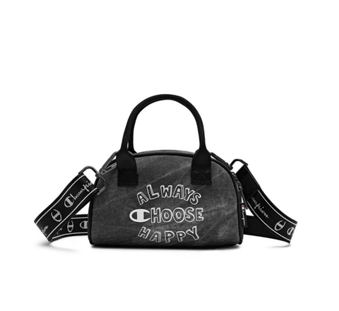 Túi Champion Bowling 2.0 Alwhays Choose Happy Black [ U4AACPU18P1 ]