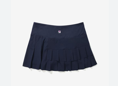 Chân Váy Fila Lady Tennis Life Pleats Skirt Navy [ FS2SKF2393F-NAY ]