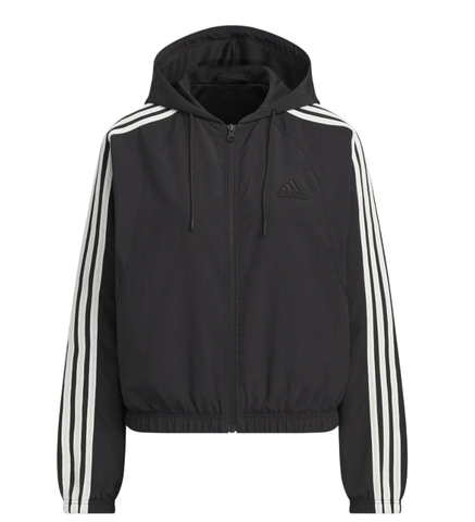 Áo Adidas Official Genuine W 3S JKT1 Casual Hooded Black [ JN0757 ]