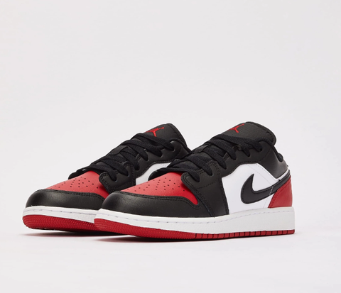 Giày Air Jordan 1 Low Bred Toe 2.0 [ 553560-161 ]