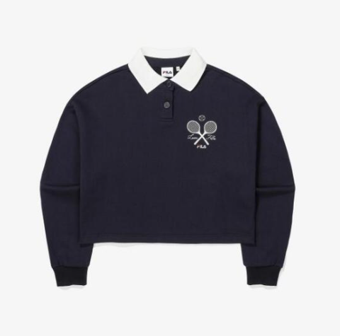 Áo Fila Polo Pique Sweater Navy [ FS2POE3354F_INA ]