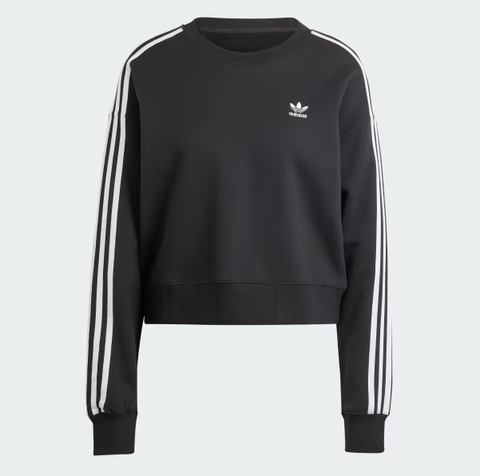 Áo Adidas Adicolor Classics Loose Sweatshirt Black [ IK6484 ]