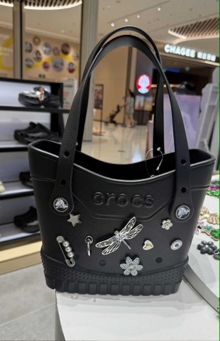 Túi Crocs Classic Small Tote Black ( 211702 )