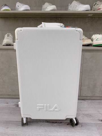 Vali kéo Fila Trắng Chính Hãng Size 24 - [ 43x28.5x69.5 ]