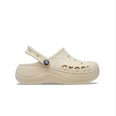 Giày Clog Crocs Baya Platform Winter White [ 208186-11S ]