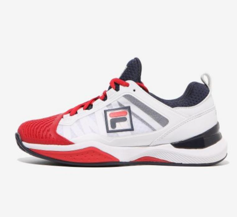 Giày Fila Speedserve T9 Unisex White Red [ 1TM01806F-125 ]
