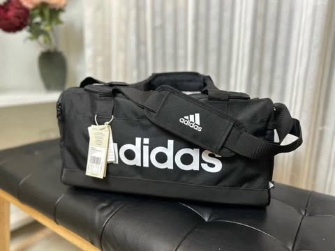 Túi Adidas 25L Duffel Logo Essentials Đen [ GN2034 ]