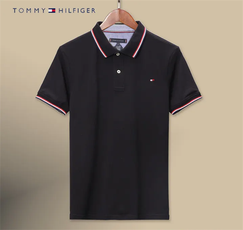 Áo Polo Tommy Hilfiger Premium Pique Slim Fit Black [ 6800414364 ]