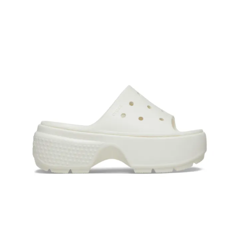 Dép Quai Ngang Unisex Crocs Stomp Chalk [ 209346-0WV ]