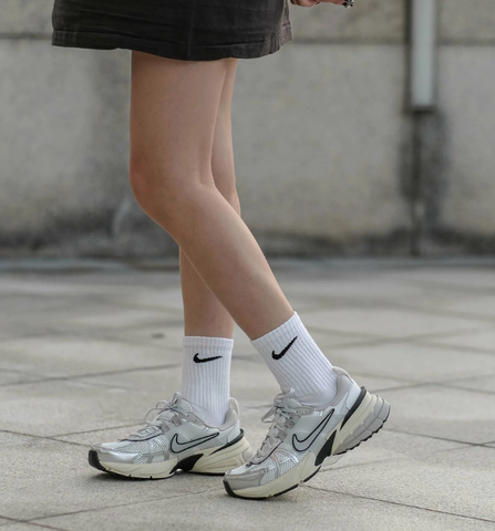 Giày Nike V2K Run Runtekk Summit White Metallic Silver [ FD0736-100 ]