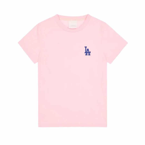 Áo MLB x Mickey Disney LA Dodgers Pink [ 31TSK1031-07P ]