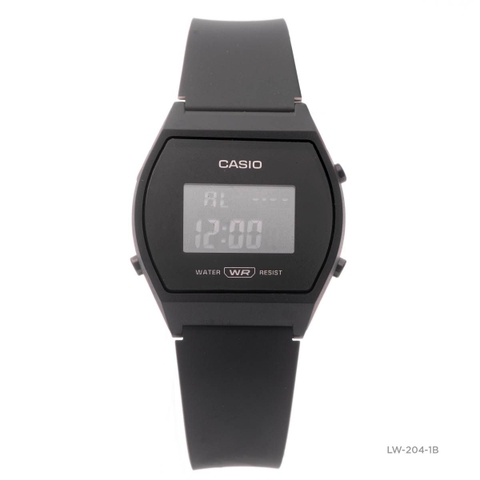 Đồng Hồ Nữ Casio LW-204-1ACF Đen Mặt 35mm