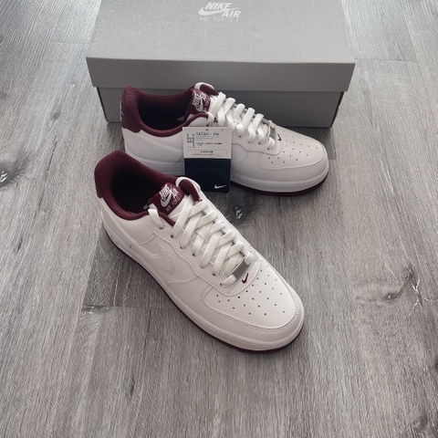 Giày Nike Air Force 1 Low 07 White Dark Beetroot [ DH7561-106 ]