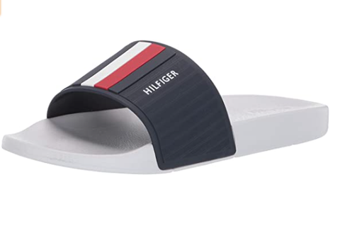 Dép Tommy Hilfiger Eastern Slide White SY