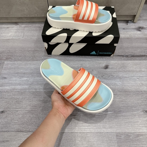 Dép Adidas Platform x Marimekko Aqualette Ocean [ HP6730 ]