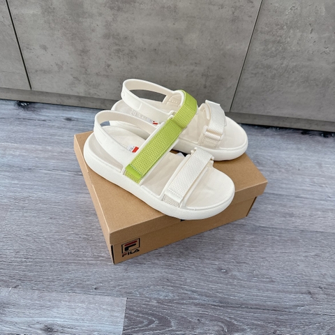 Dép Sandals Fila Drifter Tube SD White Geen [ 1SM02573F 146 ]