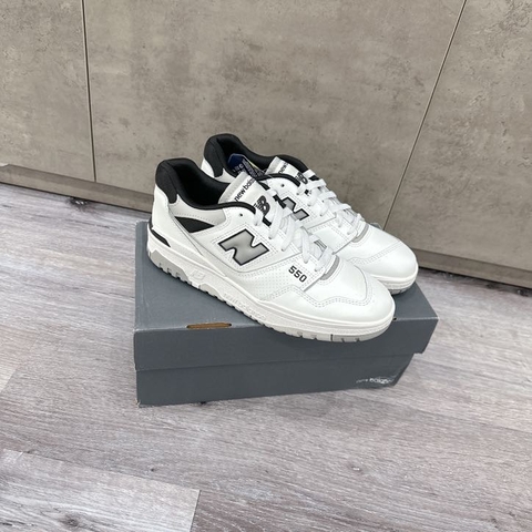 Giày New Balance 550 White Black Grey [ BB550NCL ]