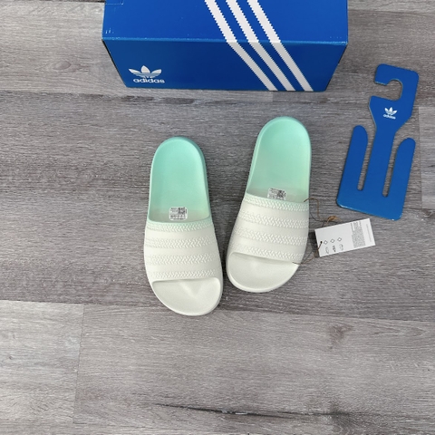 Dép Adidas AYOON Trắng Xanh [ IF7628 ]