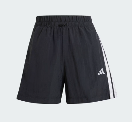 Quần Adidas Essentials 3-Stripes Lifestyle Woven Shorts Black [ JE1309 ]