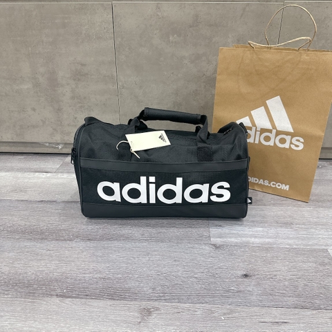 Túi Adidas Duffel Linear Essentials Black [ HT4744 ]