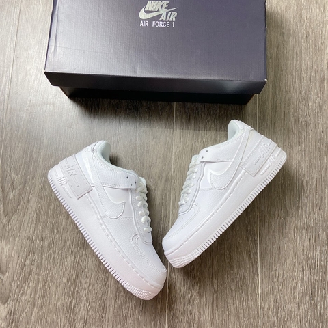 Giày Nike AIR FORCE 1 Shadow ALL WHITE CI0919 100