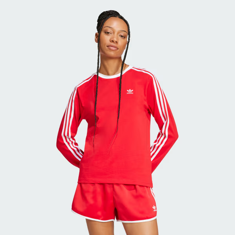 Áo Adidas Dài Tay Regular 3 Sọc Adicolor [ JC5777 ]