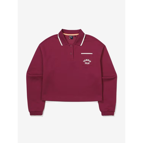 Áo Fila Polo Pique Sweater Red [ FS2POF3364F_WIN ]