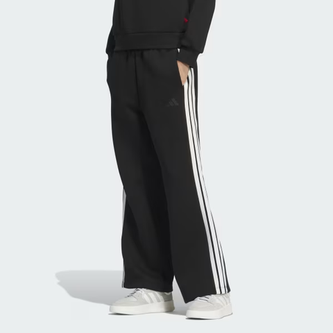 Quần Adidas CNY Wide Leg Knit Black [ JZ1642 ]